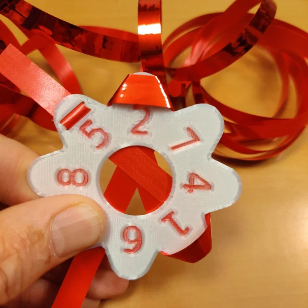 Máy làm nơ quà Giáng Sinh từ ruy băng 10mm - Image 5