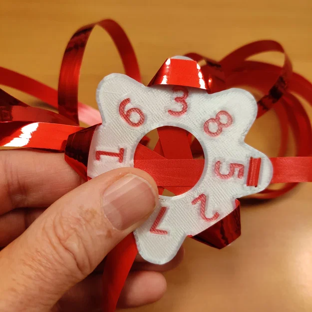 Máy làm nơ quà Giáng Sinh từ ruy băng 10mm - Image 6