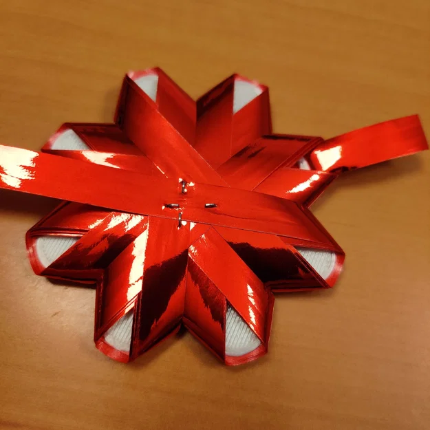 Máy làm nơ quà Giáng Sinh từ ruy băng 10mm - Image 13