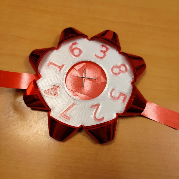 Máy làm nơ quà Giáng Sinh từ ruy băng 10mm - Image 14