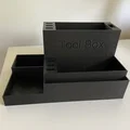 Hộp đựng dụng cụ với 6 ngăn USB và không gian cho khăn lau - Thumbnail 1