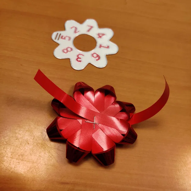 Máy làm nơ quà Giáng Sinh từ ruy băng 10mm - Image 16