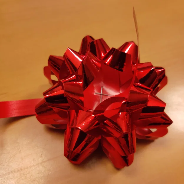 Máy làm nơ quà Giáng Sinh từ ruy băng 10mm - Image 18