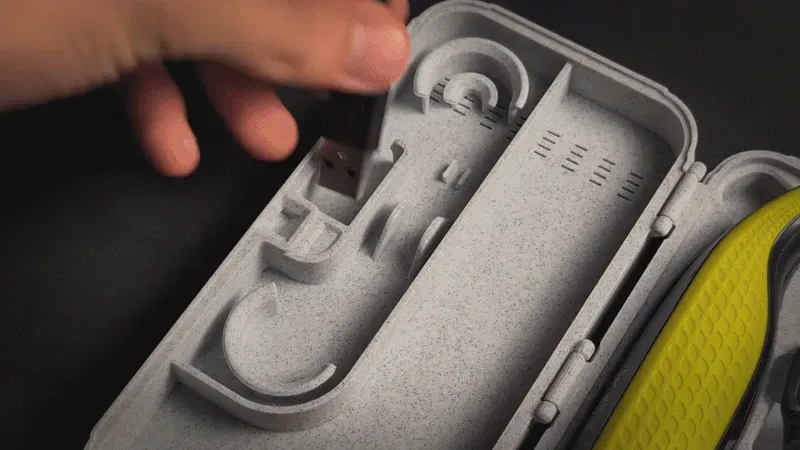 Bao đựng gọn nhẹ 2 cho Philips OneBlade – Phiên bản mỏng - Image 4