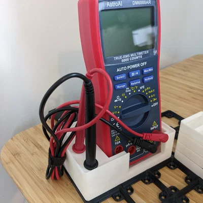 Giá đỡ đồng hồ vạn năng Gridfinity cho AstroAI DM6000AR