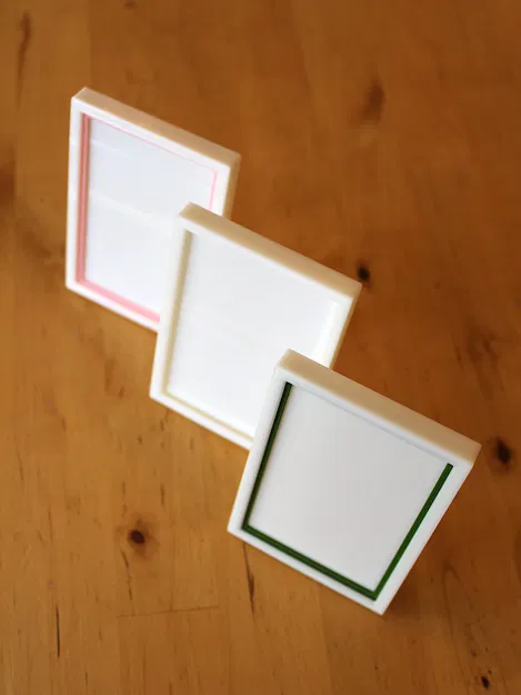 Giá đỡ thẻ ảnh Kpop & Pokemon với khung màu sắc - Image 2