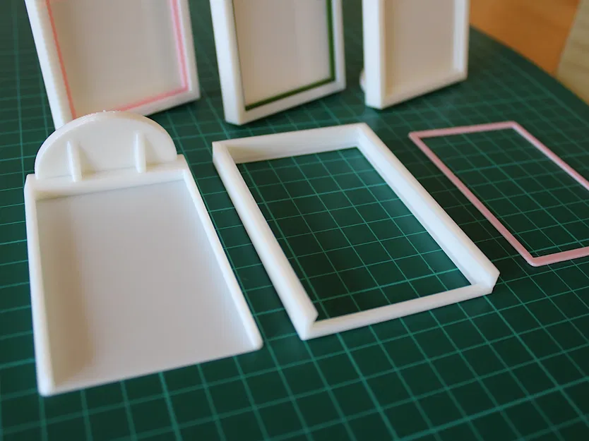 Giá đỡ thẻ ảnh Kpop & Pokemon với khung màu sắc - Image 5