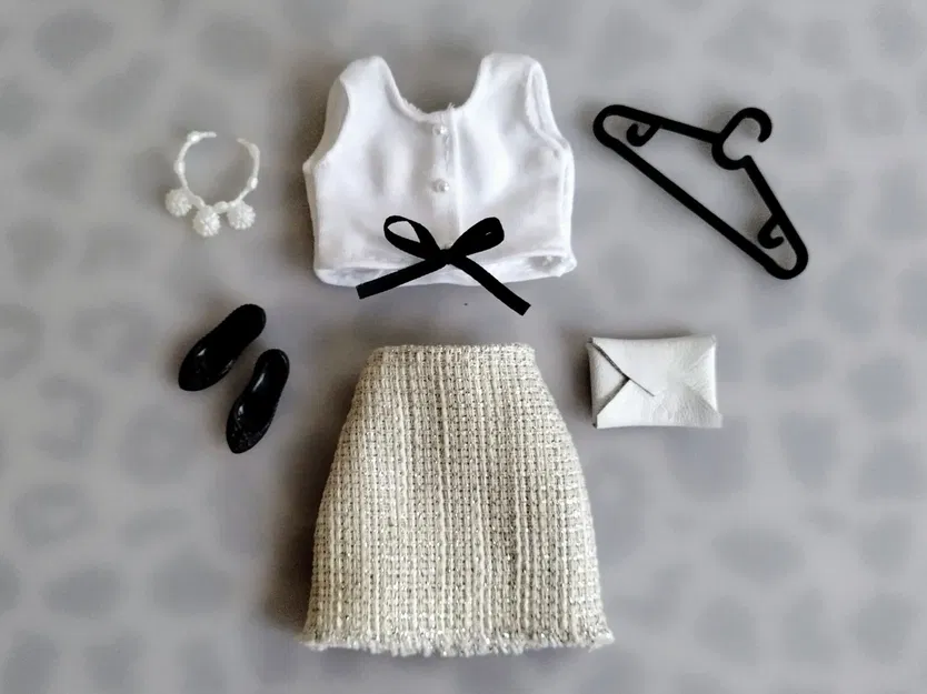 Mẫu quần áo cho búp bê 1/6 kích thước - Image 1