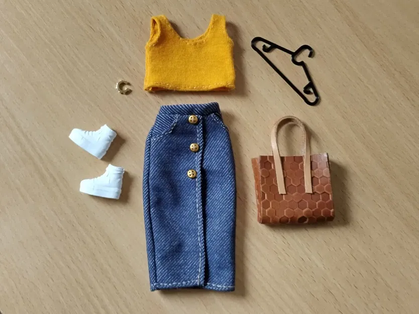 Mẫu quần áo cho búp bê 1/6 kích thước - Image 3