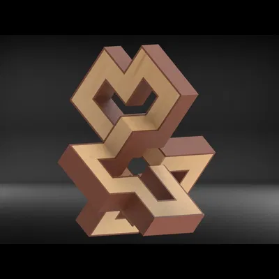 Điêu khắc Hình học #05