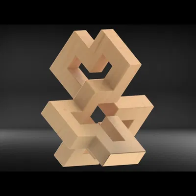 Điêu khắc Hình học #05