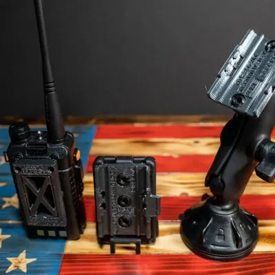 Giá đỡ radio Baofeng UV-5R cho MOLLE và Ram Mount