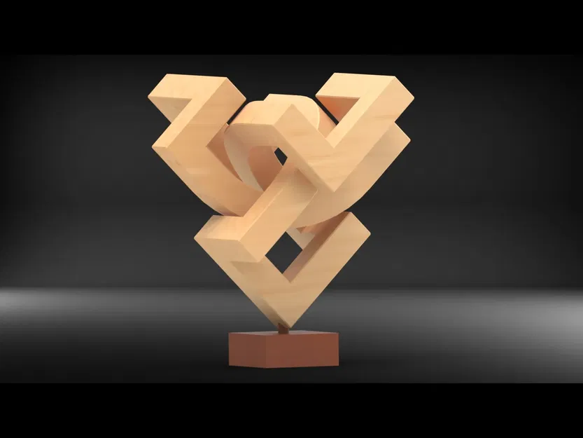 Tượng điêu khắc hình học #02 - Image 4