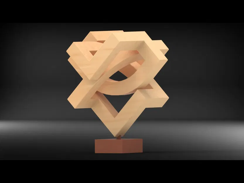 Tượng điêu khắc hình học #02 - Image 5