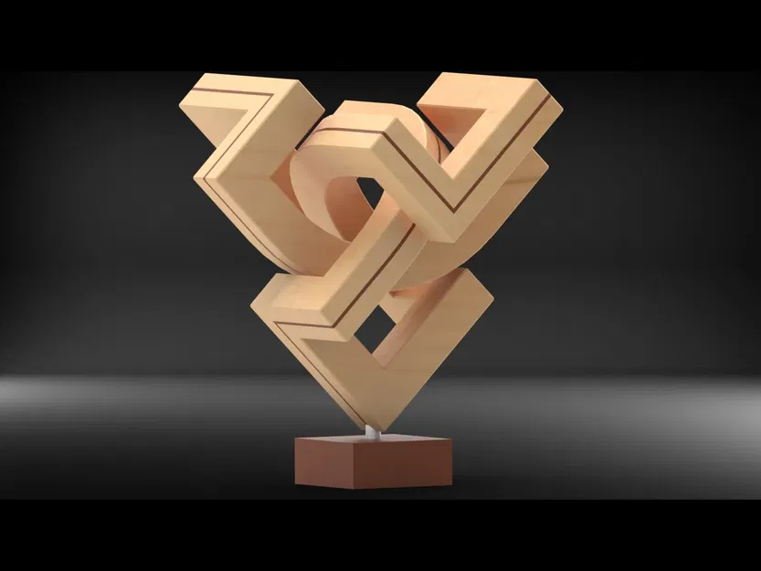 Tượng điêu khắc hình học #02 - Image 8