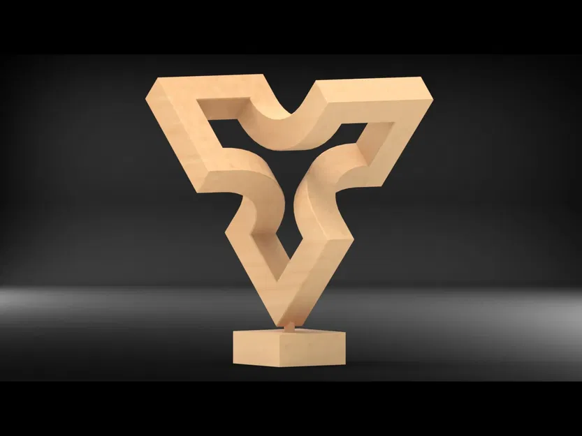 Điêu khắc Hình học #01 - Image 2