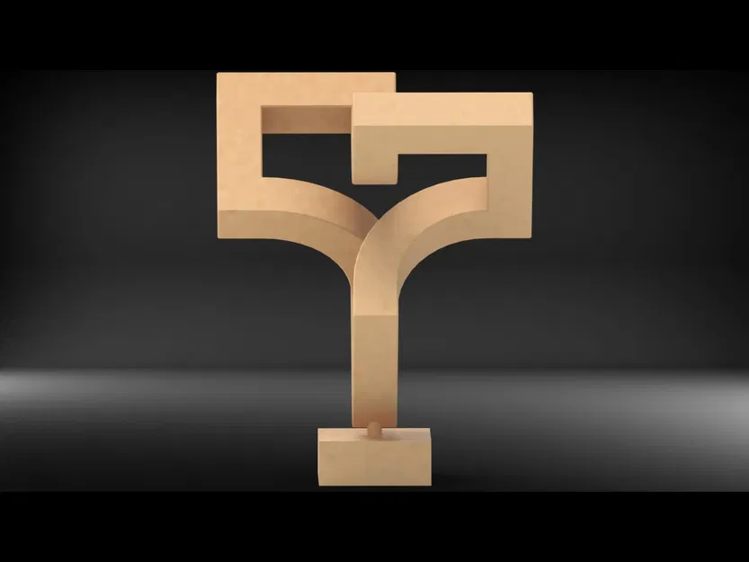 Điêu khắc Hình học #01 - Image 4