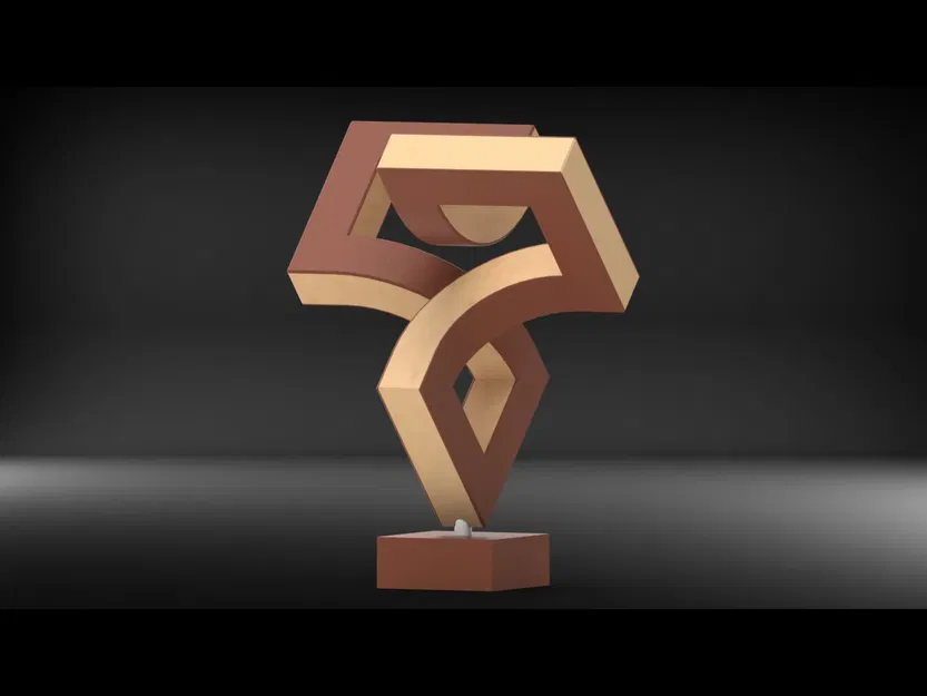 Điêu khắc Hình học #01 - Image 5