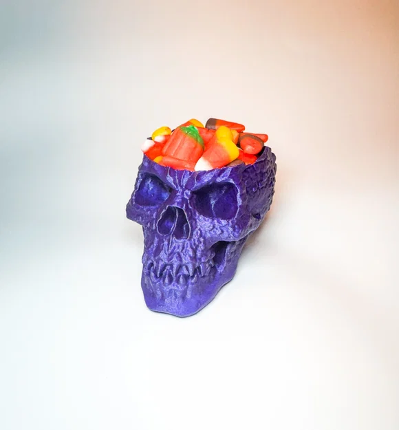 Bát kẹo hình đầu lâu cho Halloween - Image 1