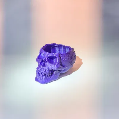 Bát kẹo hình đầu lâu cho Halloween