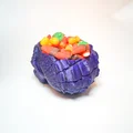 Bát kẹo hình đầu lâu cho Halloween - Thumbnail 3