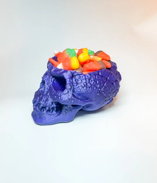 Bát kẹo hình đầu lâu cho Halloween - Image 5