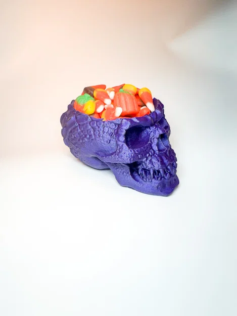Bát kẹo hình đầu lâu cho Halloween - Image 6