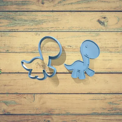 Bộ khuôn cắt bánh quy hình khủng long