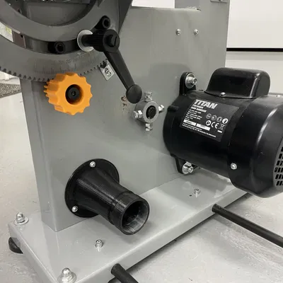 Bộ chuyển đổi cổng hút bụi cho máy cưa vòng DeWalt