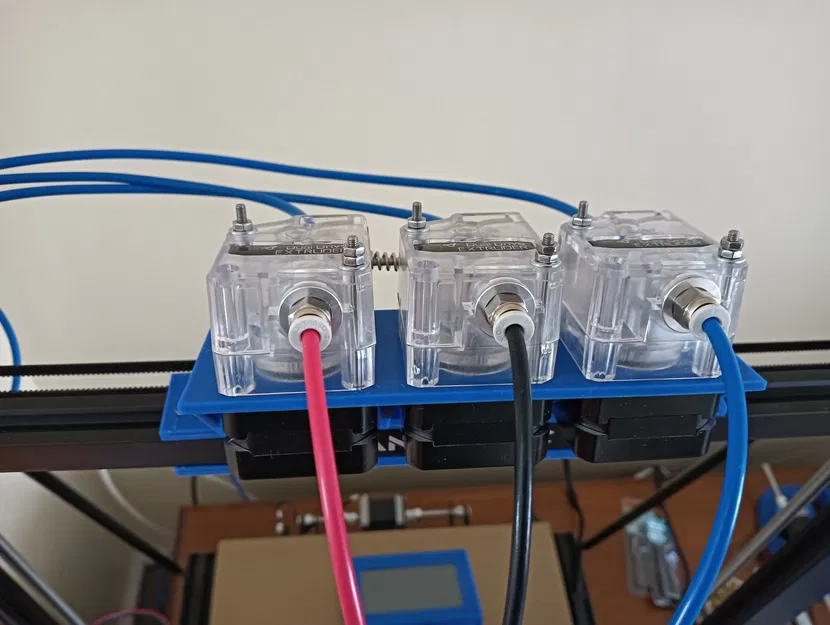 Giá đỡ extruder ba cho ray 2020 cho máy in Kobra Max - Image 2