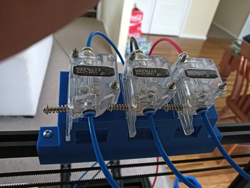 Giá đỡ extruder ba cho ray 2020 cho máy in Kobra Max - Image 3