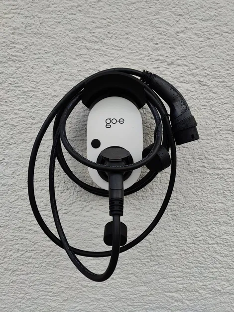 Giá đỡ cáp sạc gắn tường cho go-e Charger Gemini - Image 1