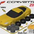 Mô hình xe Chevrolet Corvette Z06 (C6) tỷ lệ 1:24 - Thumbnail 1
