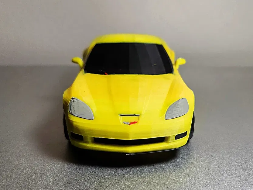Mô hình xe Chevrolet Corvette Z06 (C6) tỷ lệ 1:24 - Image 5