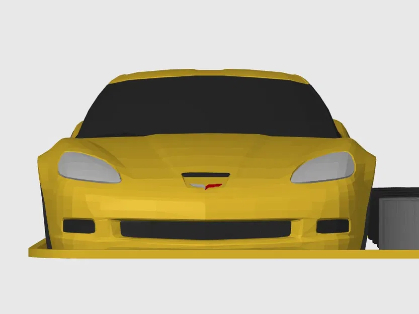 Mô hình xe Chevrolet Corvette Z06 (C6) tỷ lệ 1:24 - Image 8