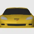 Mô hình xe Chevrolet Corvette Z06 (C6) tỷ lệ 1:24 - Thumbnail 8