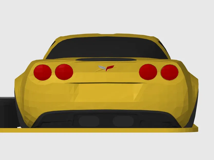 Mô hình xe Chevrolet Corvette Z06 (C6) tỷ lệ 1:24 - Image 9