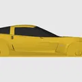Mô hình xe Chevrolet Corvette Z06 (C6) tỷ lệ 1:24 - Thumbnail 10