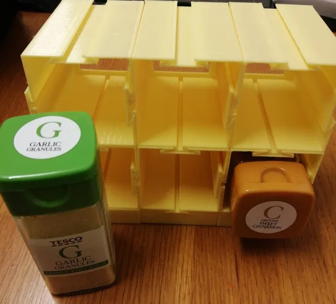 Giá đỡ gia vị mô-đun cho lọ gia vị vuông - Image 1