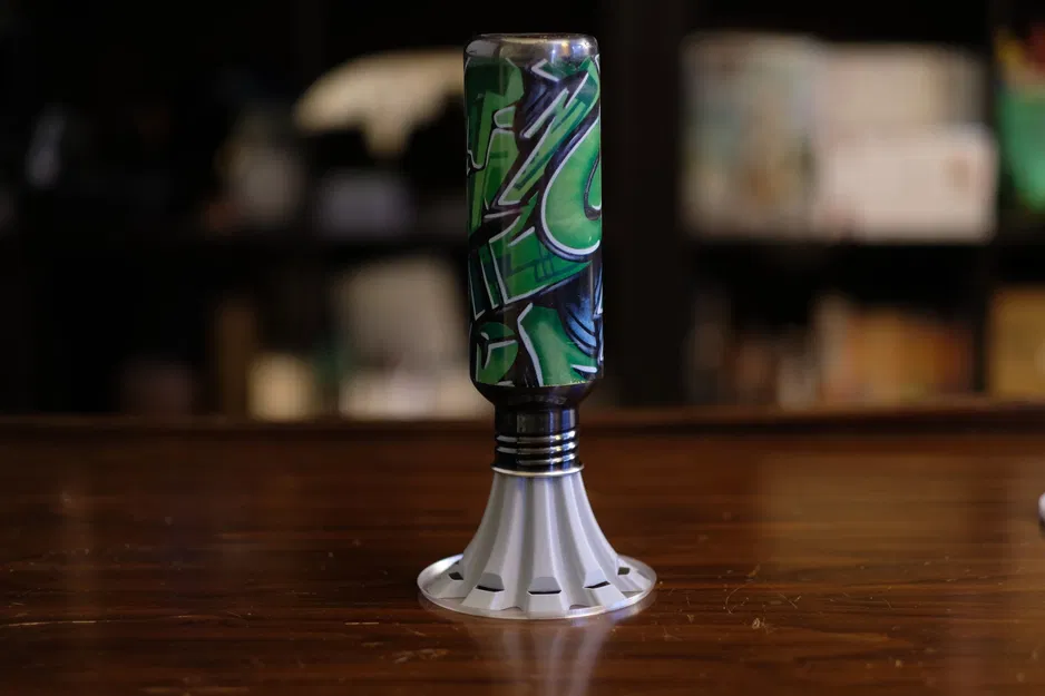 Giá đỡ khô chai, lọ, ly xếp chồng được in chế độ bình hoa - Image 9