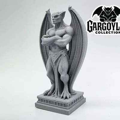 Tượng quái vật gargoyle #1 trong bộ sưu tập lớn