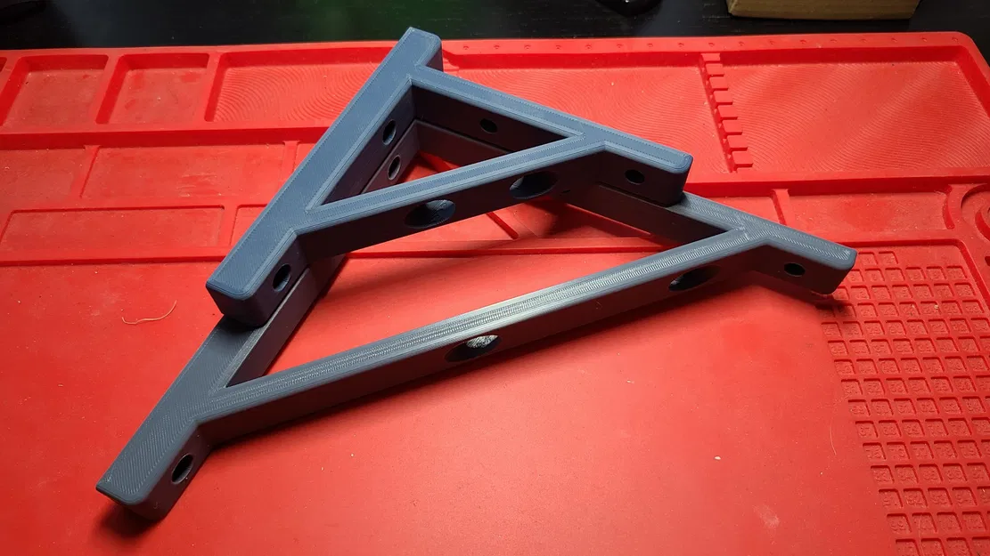 Giá đỡ kệ lớn hỗ trợ bảng kệ 175mm - Image 2