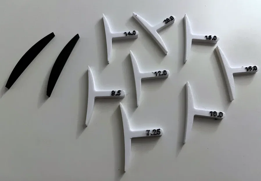 Thước đo bán kính cần đàn guitar - Image 1