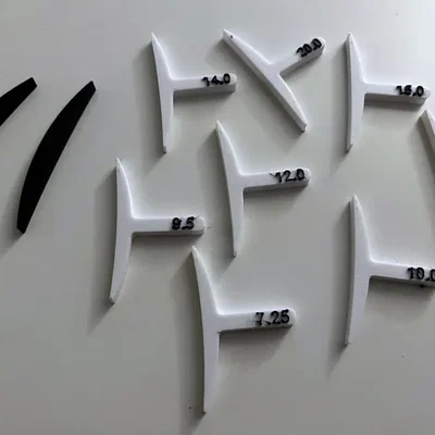 Thước đo bán kính cần đàn guitar