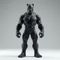 Nhân vật Báo Đen Marvel cho máy in 3D - Thumbnail 1