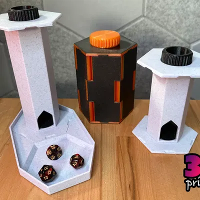 Hộp xúc xắc cuộn - Lõi tháp cho trò chơi bàn