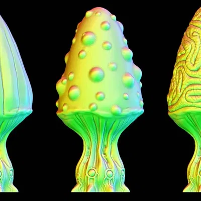 Bộ nấm "Mushroom Set C2" cho mô hình bàn chơi