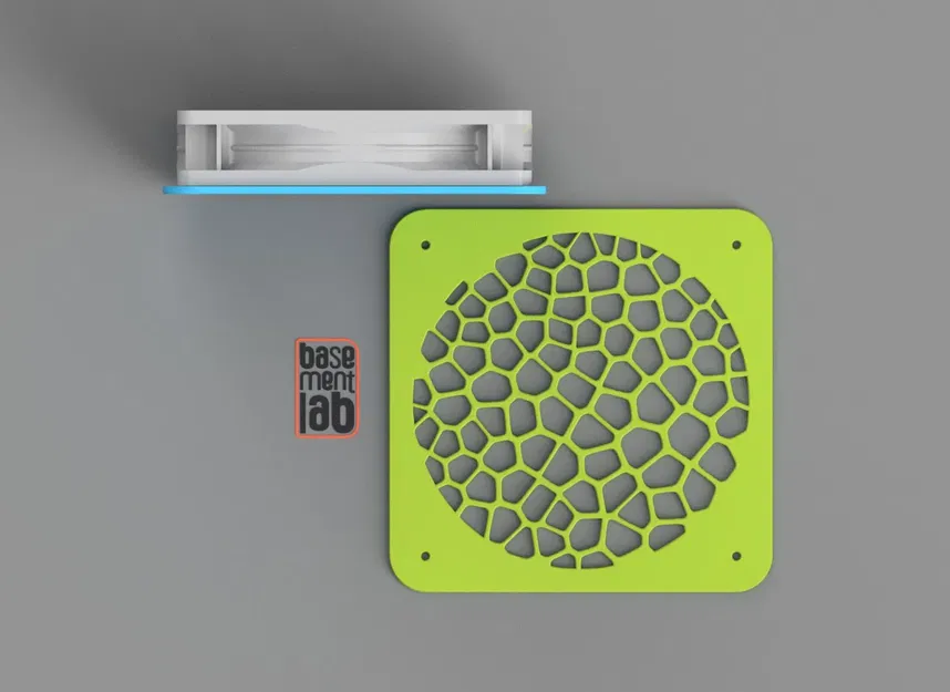 Nắp quạt làm mát 140mm thiết kế Voronoi cho máy in 3D - Image 2