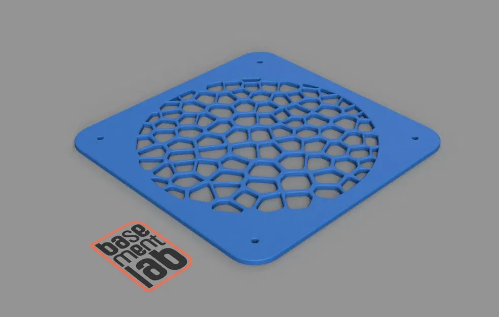 Nắp quạt làm mát 140mm thiết kế Voronoi cho máy in 3D - Image 3