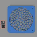 Nắp quạt làm mát 140mm thiết kế Voronoi cho máy in 3D - Thumbnail 4